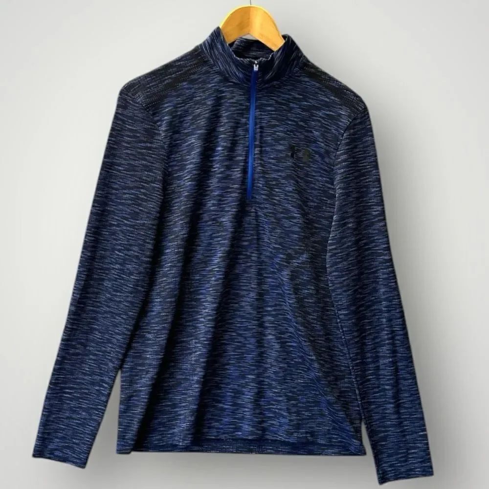 🎉5 for $45🎉 Under Armour Sweatshirt Shirt Man Size M Navy